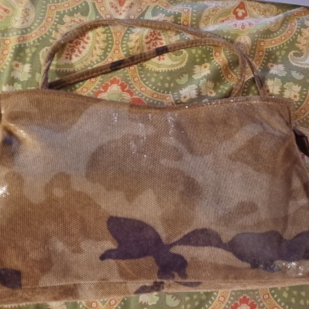 Bags by Pinky vintage Leather Animal Print handbag shoulder bag purse